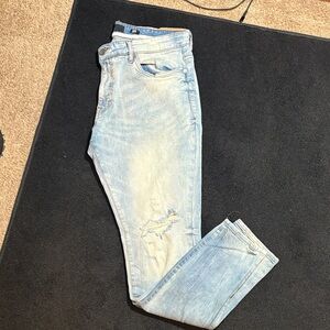 Jordan Craig Sky Blue Relaxed Fit Jeans
